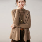 Emberford – Cashmere Wool Hooded Vest - Hilltop Nord