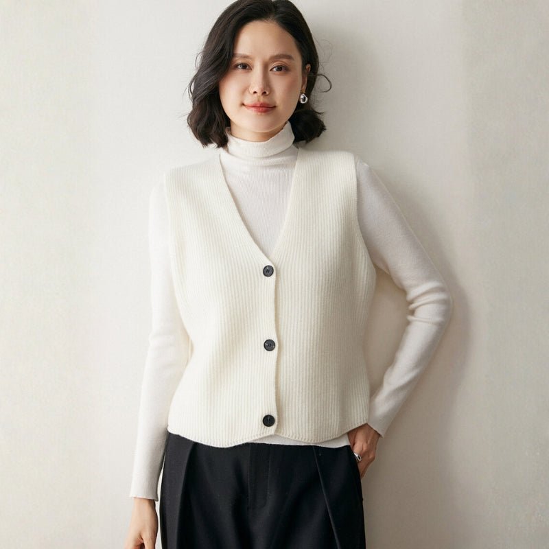 Windfell – Cashmere Wool Vest - Hilltop Nord