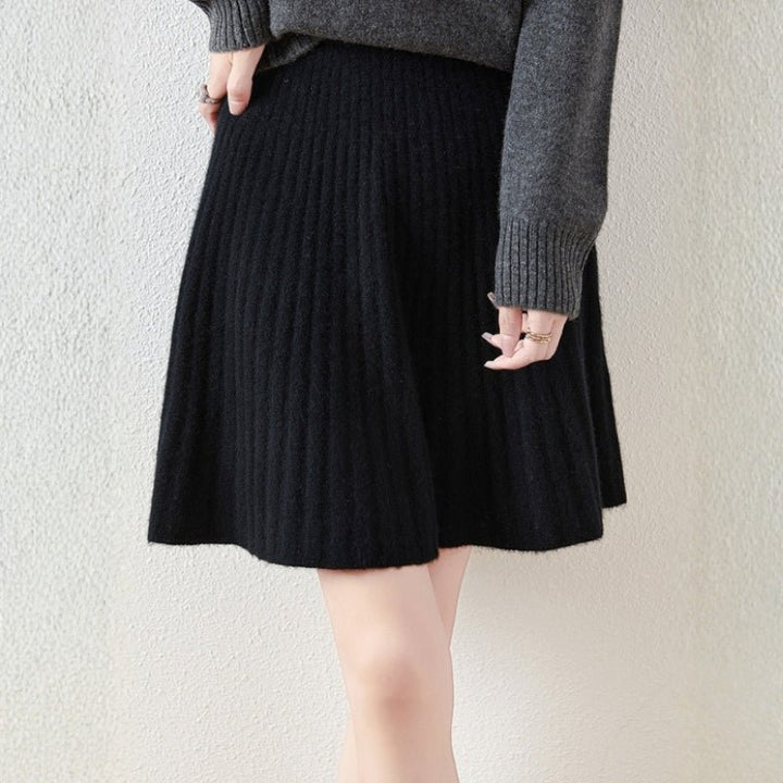 Heatherway – Cashmere Wool Skirt - Hilltop Nord