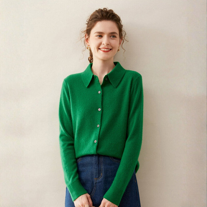 Embercliff – Cashmere Wool Cardigan - Hilltop Nord