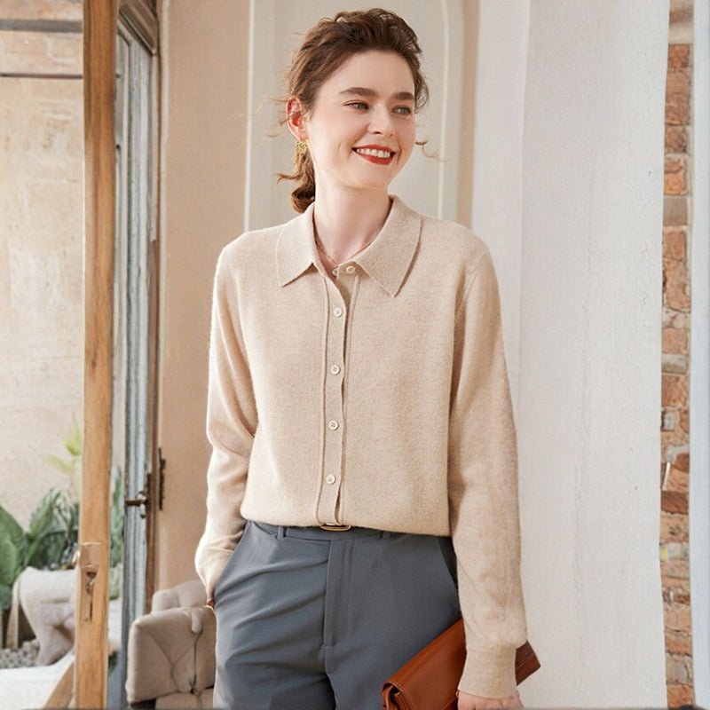 Ferncrest – Cashmere Wool Sweater - Hilltop Nord