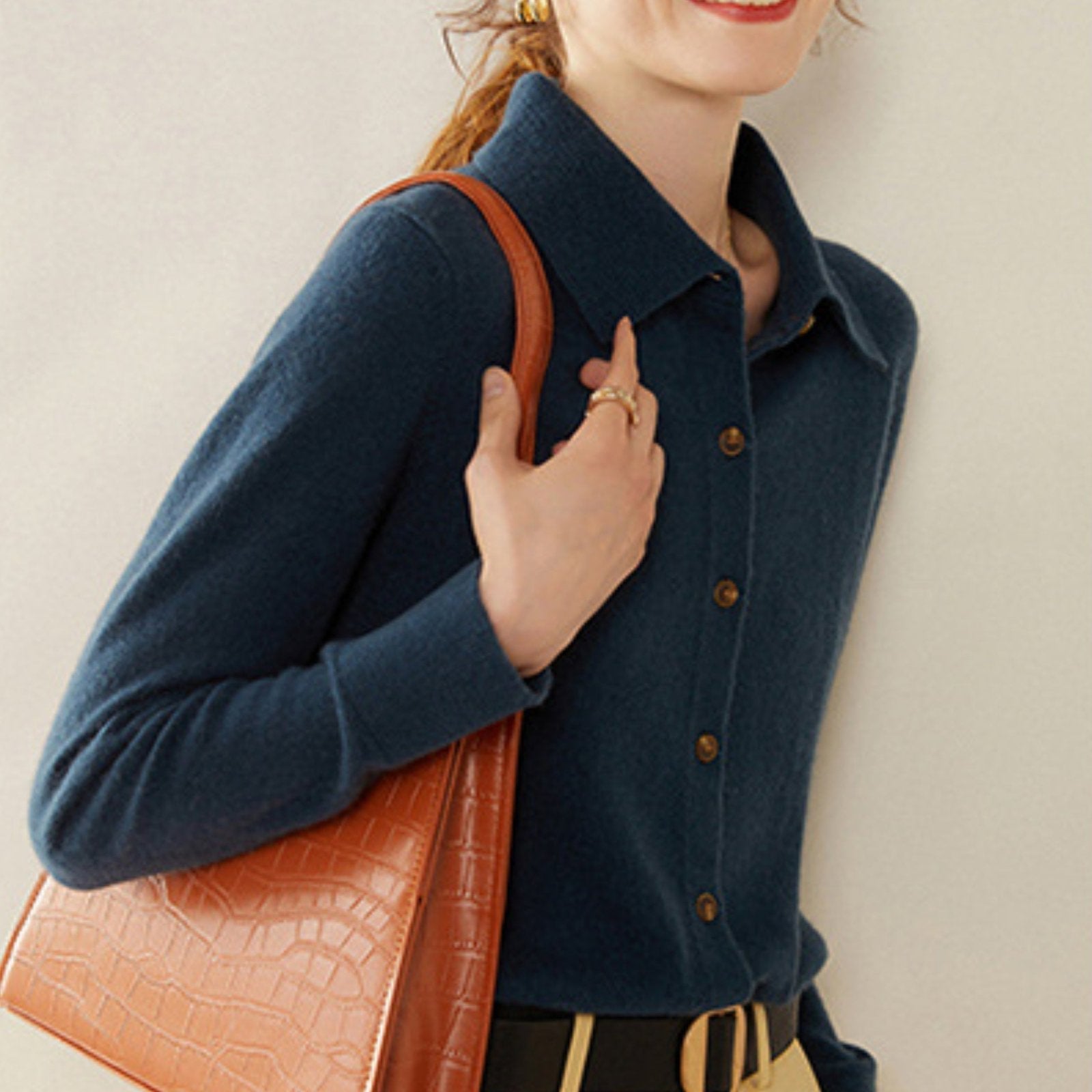 Loomstead – Cashmere Wool Cardigan - Hilltop Nord