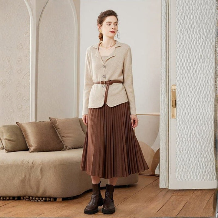 Heathmoor – Cashmere Wool Cardigan - Hilltop Nord