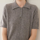 Solstice – Cashmere Wool Polo - Hilltop Nord