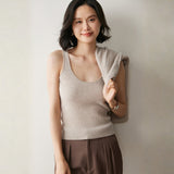 Fiona – Cashmere Wool Tank Top