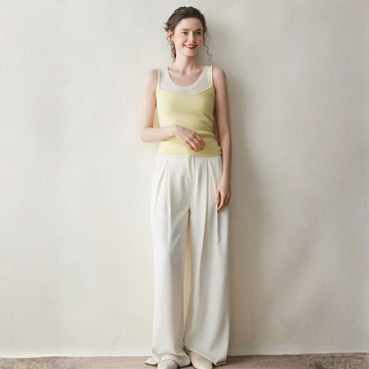 Softveil – Cashmere Wool Camisole - Hilltop Nord