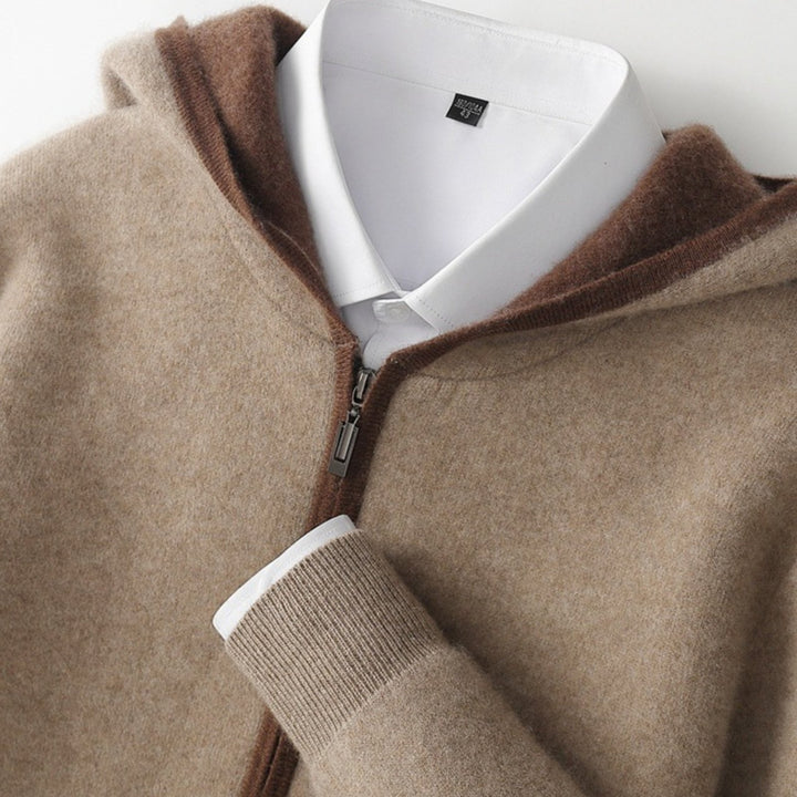 Frostpeak – Cashmere Hoodie - Hilltop Nord