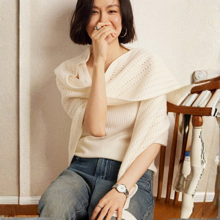 Hearthway – Cashmere Wool Shawl - Hilltop Nord