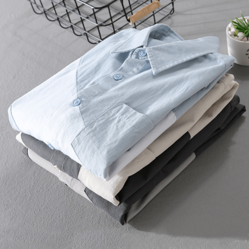 Zephyr - Cotton Shirt - Hilltop Nord