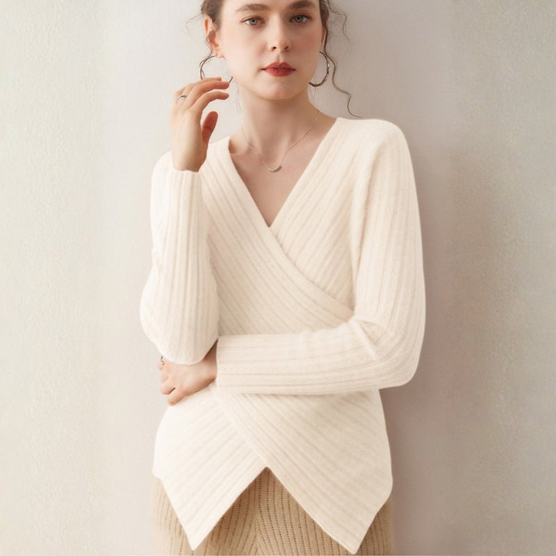 Crossveil – Cashmere Wool Top - Hilltop Nord