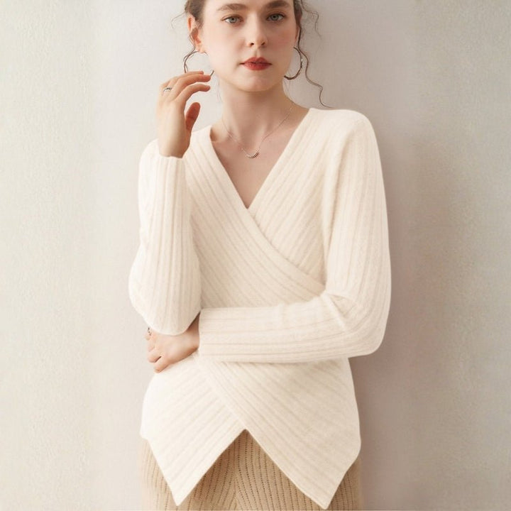 Crossveil – Cashmere Wool Top - Hilltop Nord