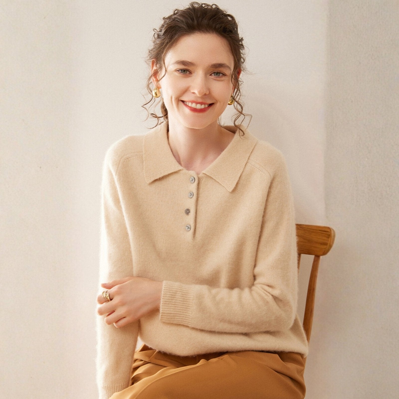 Azure – Cashmere Wool Sweater - Hilltop Nord