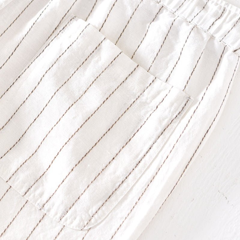 Taylor - Linen Shorts - Hilltop Nord