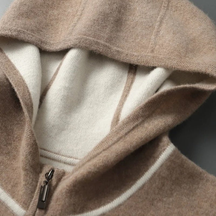 Ravine – Cashmere Wool Hoodie - Hilltop Nord