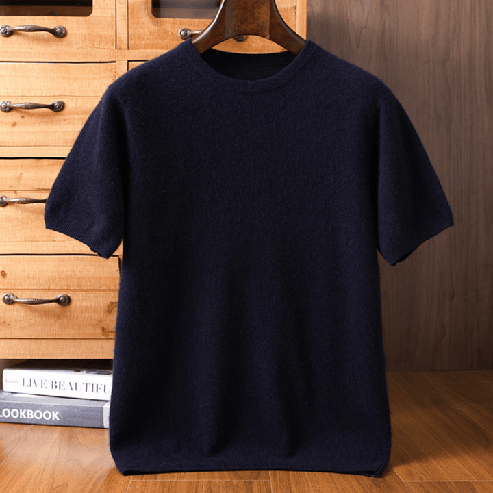 Haven - Wool Crewneck Tee - Hilltop Nord