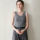 Terrathread – Cashmere Wool Tank Top - Hilltop Nord