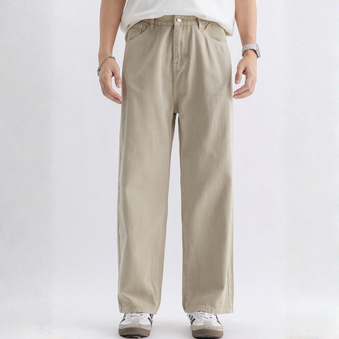 Solridge – Cotton Wide - Leg Pants - Hilltop Nord