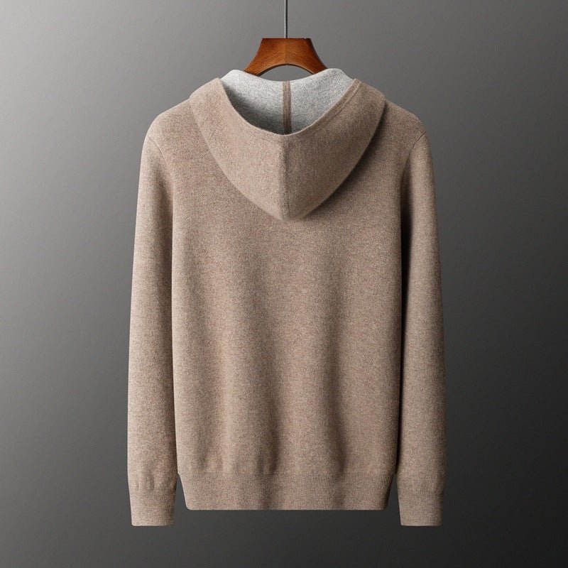 Hollis – Cashmere Wool Hoodie - Hilltop Nord