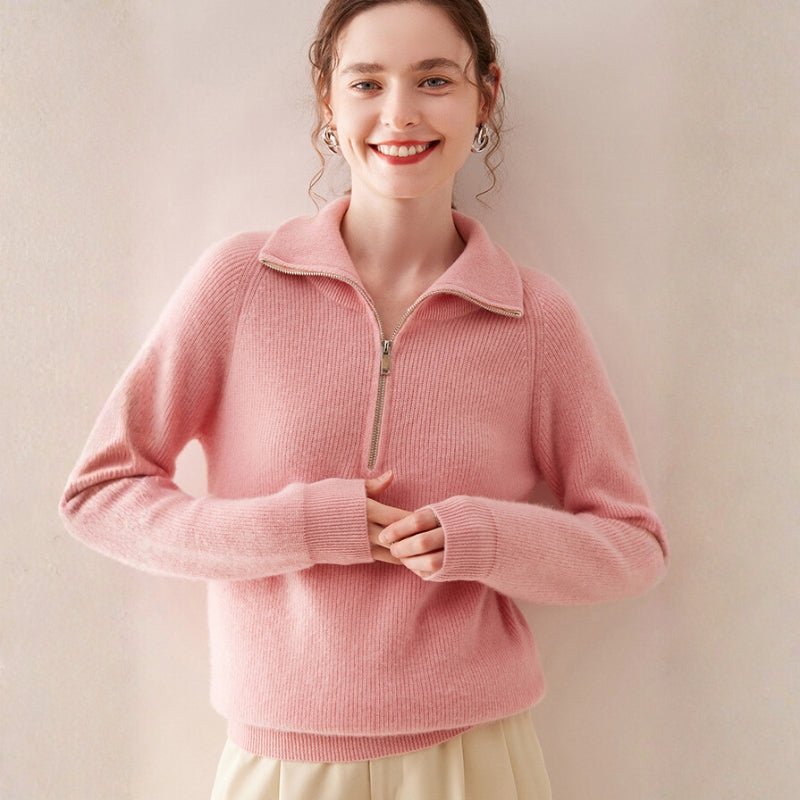 Windrift – Wool Half - Zip Sweater - Hilltop Nord