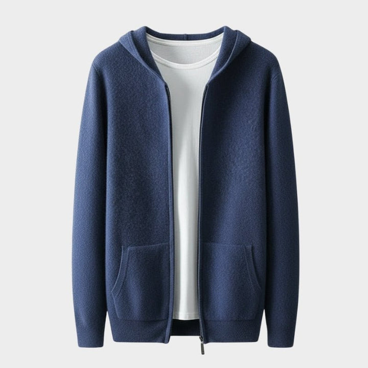 Horizon - Merino Pocket Zip Up - Hilltop Nord