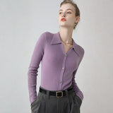 Seraphina – Cashmere Wool Cardigan