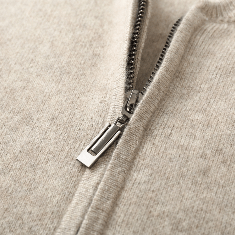 Fairmont - Wool Zip Cardigan - Hilltop Nord