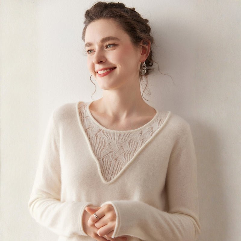 Clearhaven – Cashmere Wool Sweater - Hilltop Nord