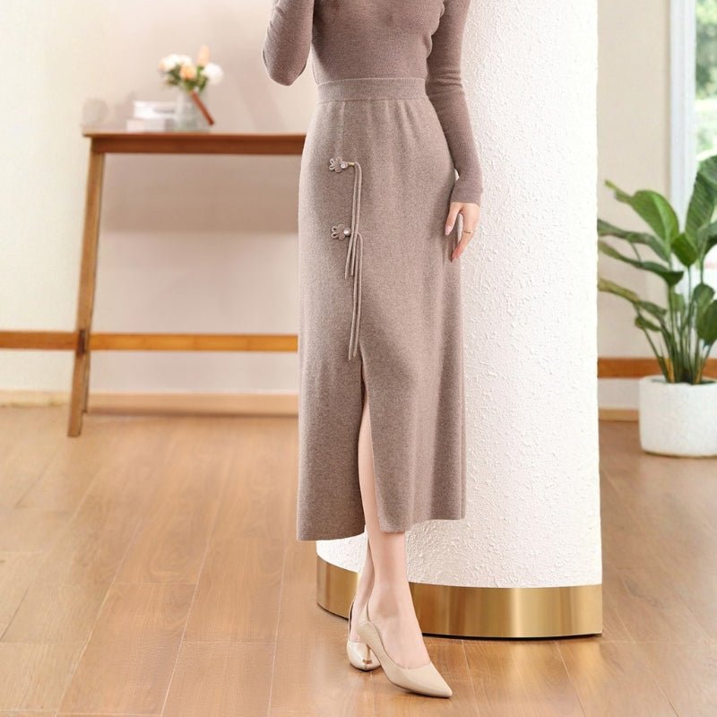 Willowpath – Cashmere Wool Skirt - Hilltop Nord