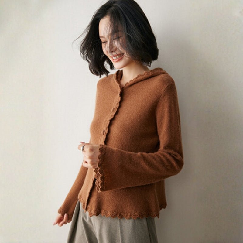 Softedge – Cashmere Wool Cardigan - Hilltop Nord