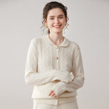 Wavecrest – Cashmere Wool Cardigan - Hilltop Nord