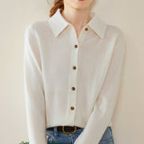 Loomstead – Cashmere Wool Cardigan - Hilltop Nord