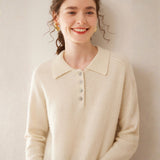 Azure – Cashmere Wool Sweater - Hilltop Nord