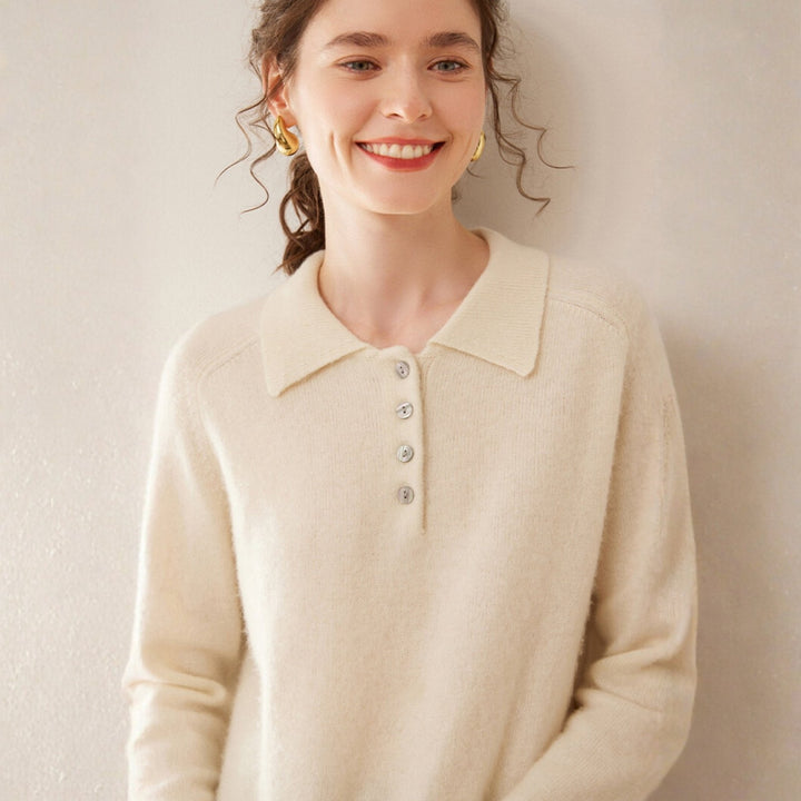 Azure – Cashmere Wool Sweater - Hilltop Nord