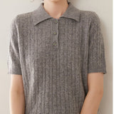 Solstice – Cashmere Wool Polo - Hilltop Nord