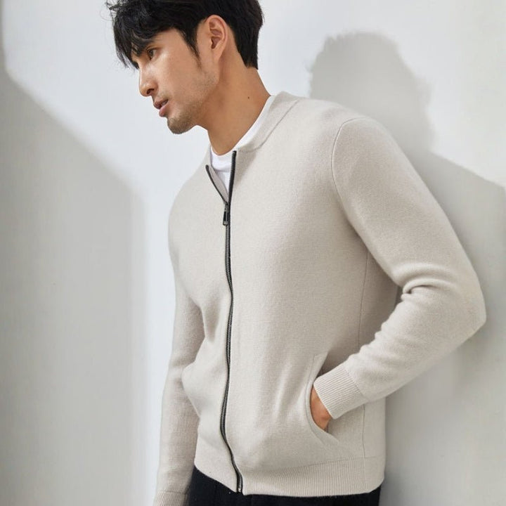 Coastpath – Cashmere Wool Cardigan - Hilltop Nord