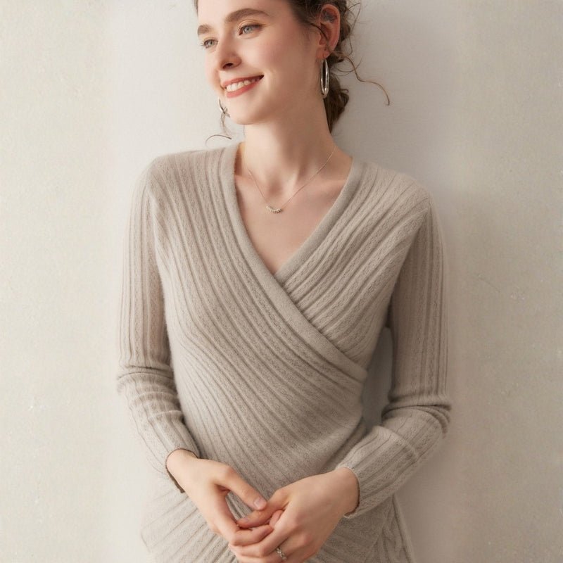 Crossveil – Cashmere Wool Top - Hilltop Nord