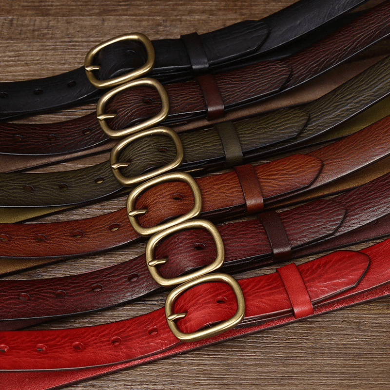 Mesa – Slim Leather Belt - Hilltop Nord