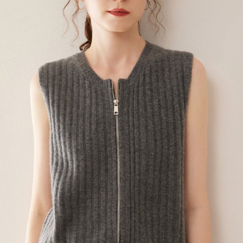 Valehaven – Cashmere Wool Vest - Hilltop Nord