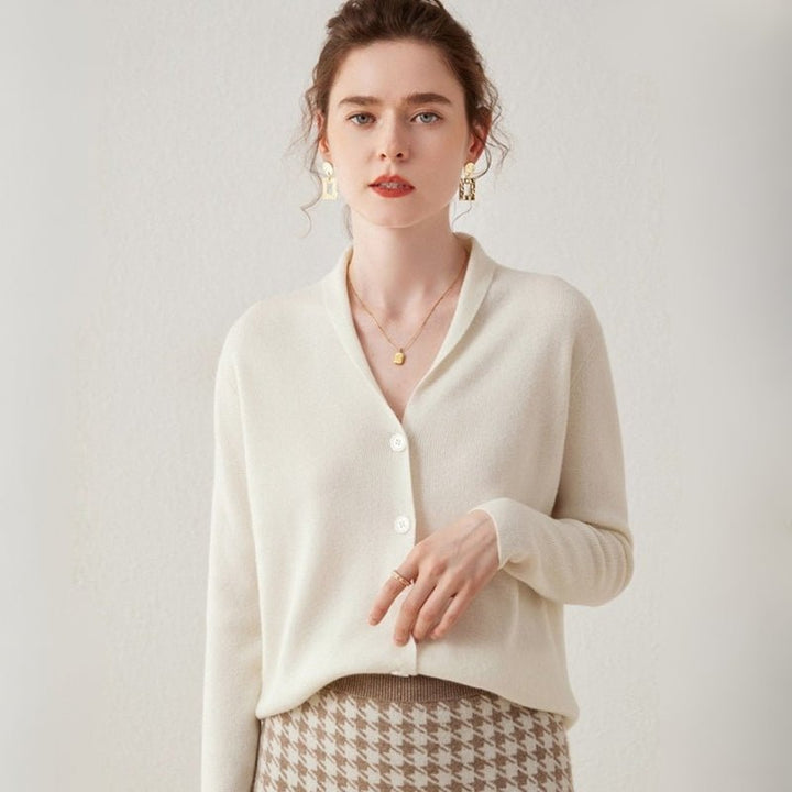 Fairhaven – Cashmere Cardigan - Hilltop Nord