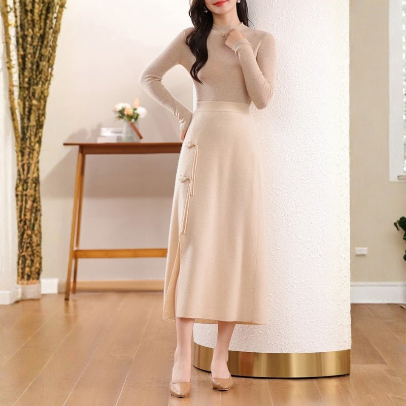 Willowpath – Cashmere Wool Skirt - Hilltop Nord