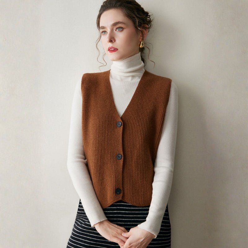 Windfell – Cashmere Wool Vest - Hilltop Nord