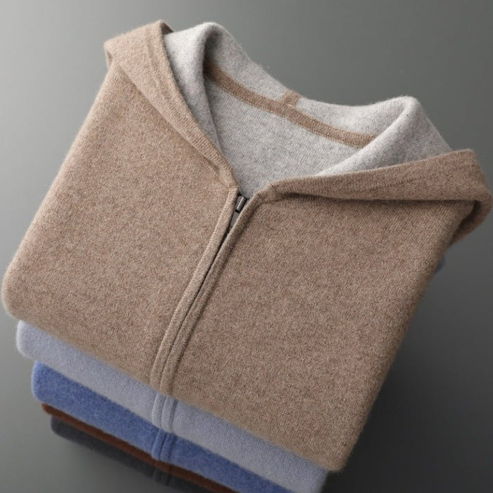 Hollis – Cashmere Wool Hoodie - Hilltop Nord