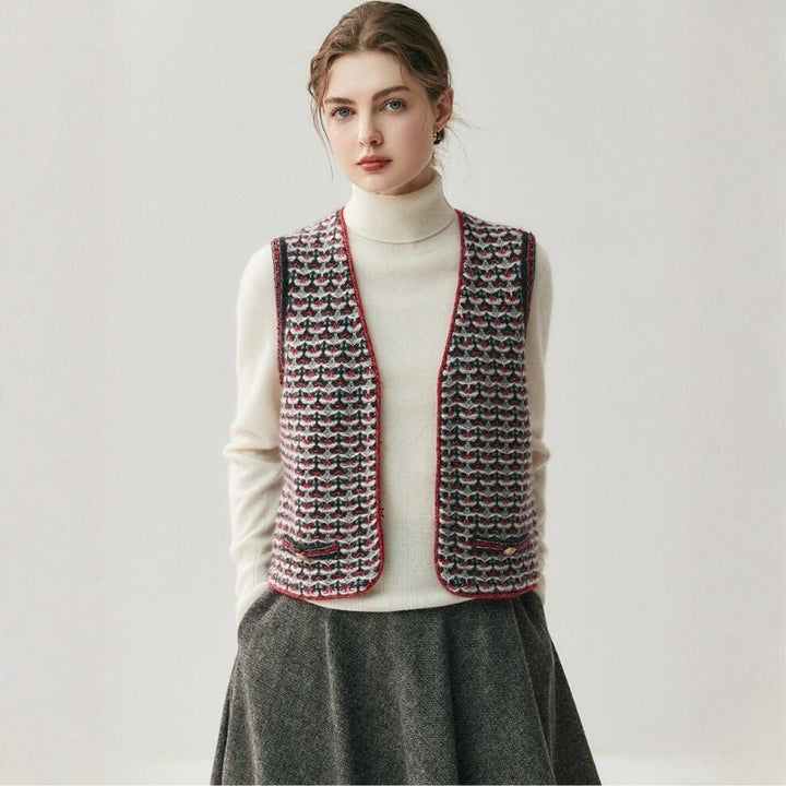 Rootstitch – Cashmere Wool Vest - Hilltop Nord