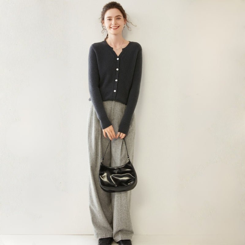 Greyhaven – Cashmere Wool Cardigan - Hilltop Nord