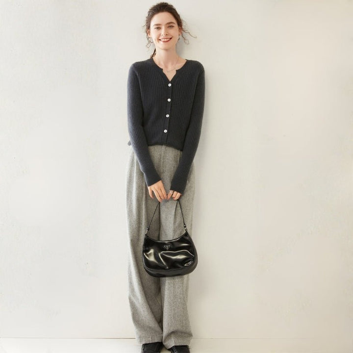 Greyhaven – Cashmere Wool Cardigan - Hilltop Nord