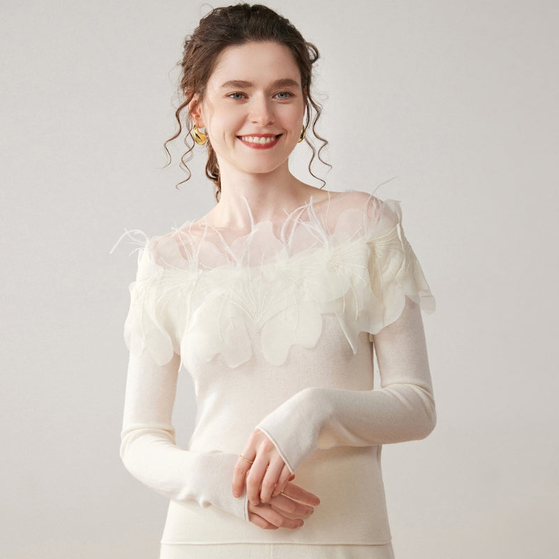 Shadowbloom – Cashmere Wool Sweater