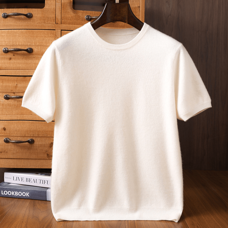 Haven - Wool Crewneck Tee - Hilltop Nord