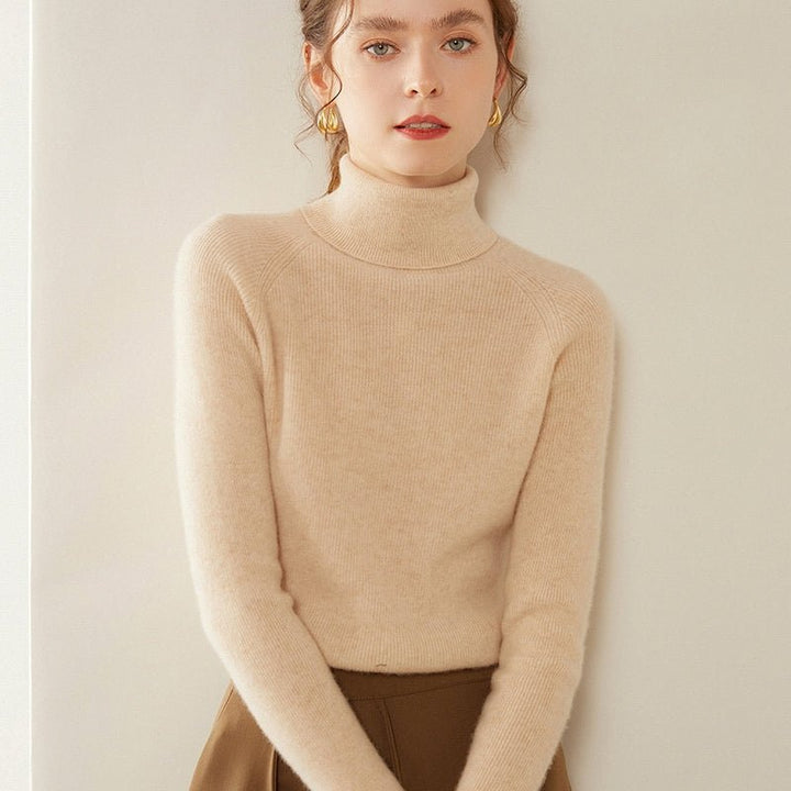 Bloom – Cashmere Turtleneck Sweater - Hilltop Nord