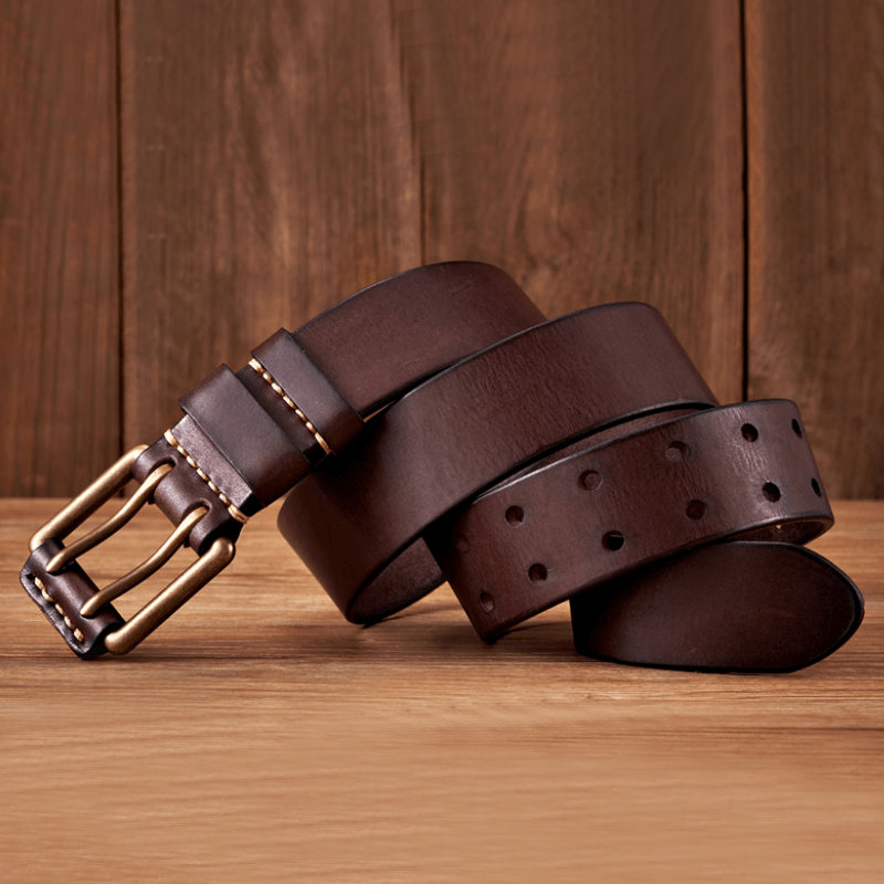 Ironmark – Double Prong Leather Belt - Hilltop Nord