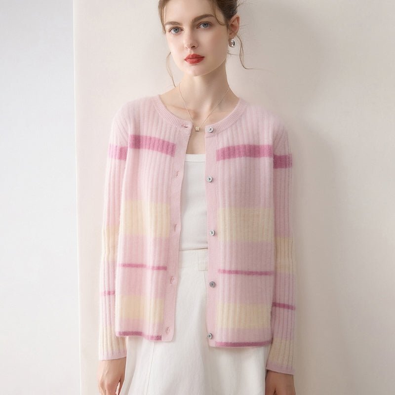 Blushline – Cashmere Cardigan - Hilltop Nord